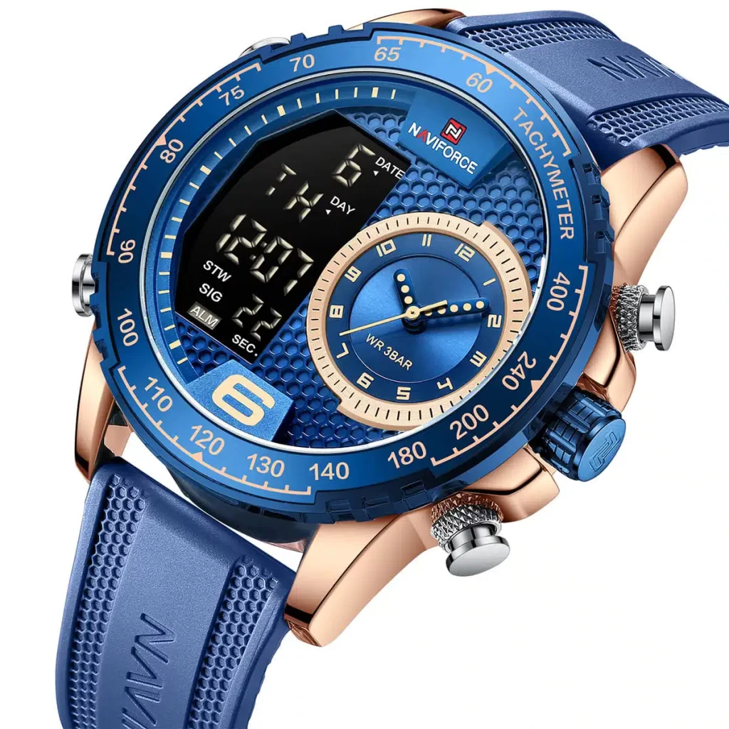 nf9199t rg be be naviforce watch men blue dial rubber strap quartz battery digital analog chronograph for dream 2.jpg