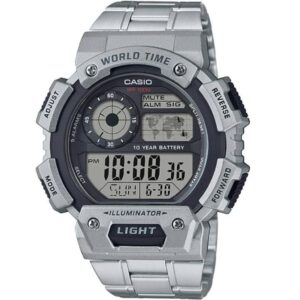 Casio - World map for world time - AE-1400WHD-1AVDFn