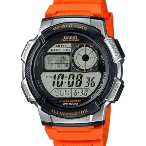 CASIO - World map for world time - AE-1000W-4BVDF - MEN..-