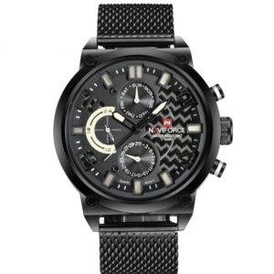 NAVIFORCE - NF9068 B/W/B - MEN