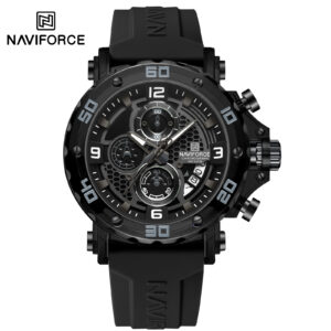 NAVIFORCE - NF7123 B/W/B - MEN