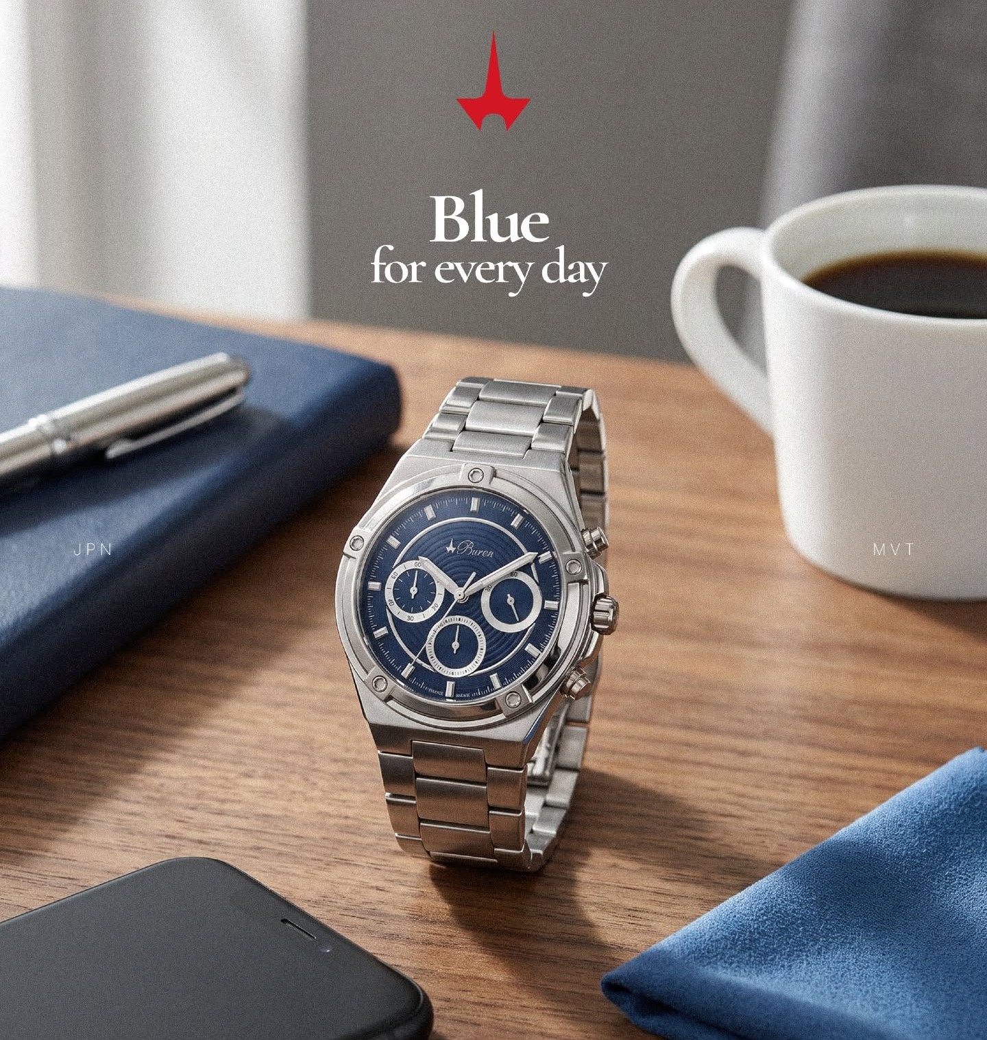 Buren Equinox Chrono - BU70026 S/BU - Men - Image 3