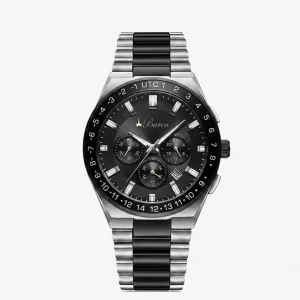 Buren Meridian Chronograph - BU70023 S/B/B - Men