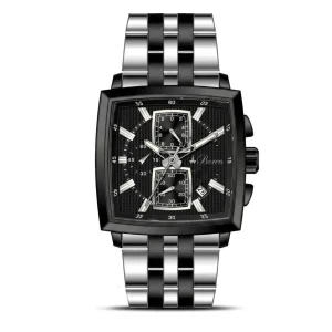 Buren Quadra Chronograph - BU7018 S/B - Men