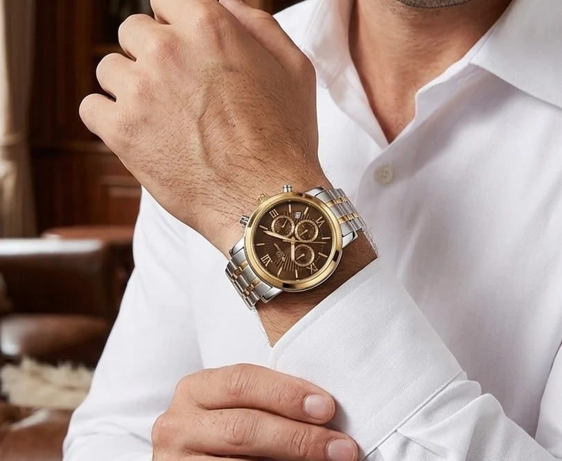Buren Dominion Chrono - BU70027 S/G/B - Men - Image 2