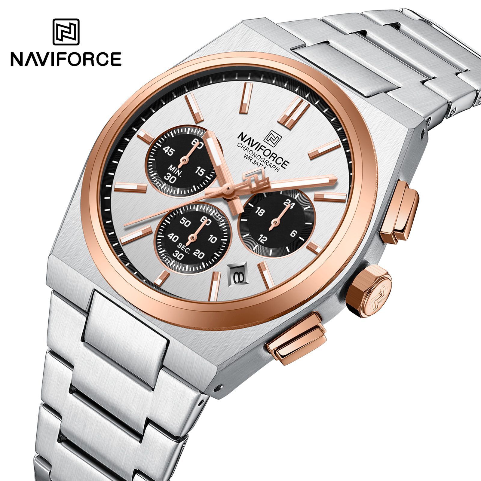 NAVIFORCE - NF8048 G S/W/RG - MEN - Image 2