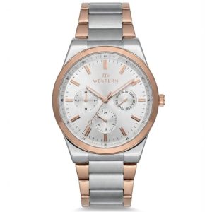 WESTERN - W1851GSP010F - WHITE DIAL - ROSE GOLD - MEN