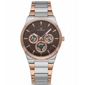 WESTERN - W1860GSP010Q - BROWN - ROSE GOLD - MEN
