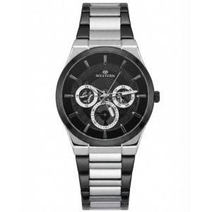 WESTERN - W1860GSP010F - BLACK DIAL - MEN