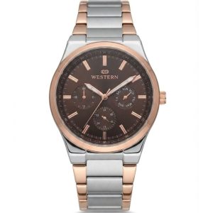 WESTERN - W1851GSP010Q - BROWN - ROSE GOLD - MEN
